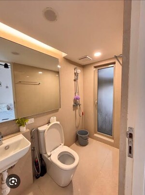Bathroom in 1 BHK Apartment at Raymond Aashiyana, Vartak Nagar – for Sale