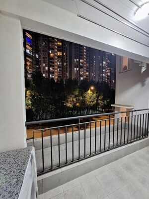 Balcony in 2 BHK Apartment at Godrej Nurture Electronic City, Electronic City Phase I – for Rent