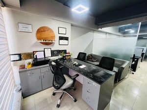 Team Area in  Office Space at Swati Clover, Thaltej – for Rent