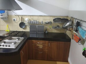 Kitchen in 2 BHK Apartment at Raheja Vistas Phase 3, Mohammadwadi – for Rent