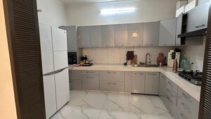 Kitchen in 1 BHK Builder Floor at Dharam Colony – for Rent