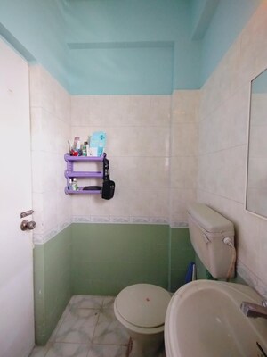 Bathroom in 2 BHK Apartment at High Class Residency, Bavdhan – for Rent