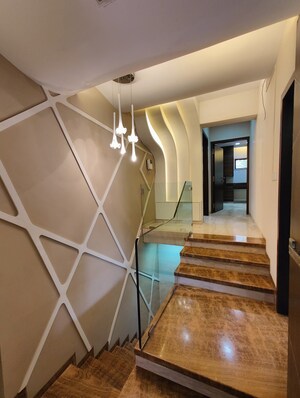 Staircase in 4 BHK Apartment at Sai Residency Andheri West, Andheri West – for Rent