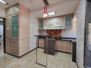 Kitchen in 4 BHK Apartment at Sai Residency Andheri West, Andheri West – for Rent