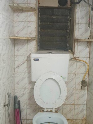 Bathroom in 1 BHK Apartment at Navin Nagar – for Rent