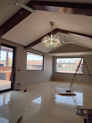 Living Room in 5 BHK Villa at Unitech The Villas, Sector 33 – for Sale