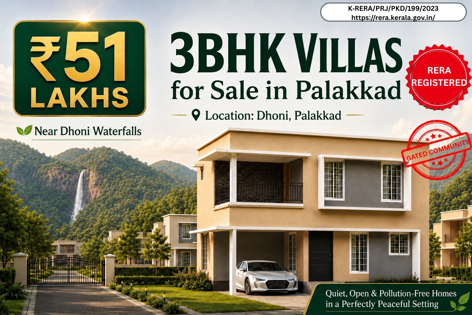 3 BHK Villa For Sale in Kunnathurmedu