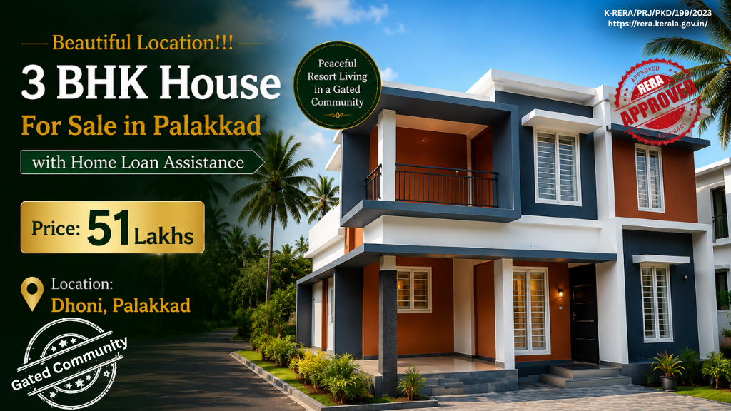 3 BHK Independent House For Sale in Kannadi-II