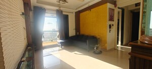 Living Room in 3 BHK Apartment at Lake Pleasant, Powai – for Rent