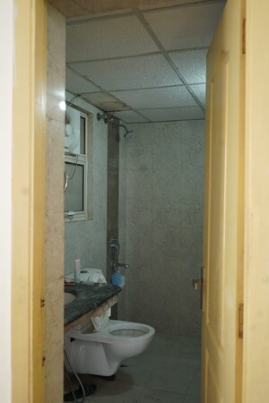 Bathroom in 3 BHK Apartment at Paarth Aadyant, Gomti Nagar – for Rent