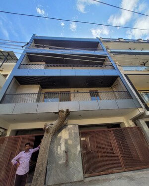 3 BHK Builder Floor – Exterior View View at Green Fields Colony - for Sale
