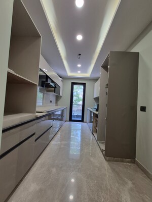Kitchen in 3 BHK Builder Floor at South City 1 – for Sale