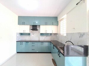 Kitchen in 3 BHK Apartment at Saritha Serene, Gunjur – for Rent