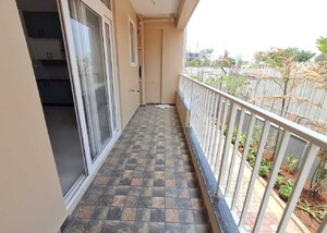 Balcony in 3 BHK Apartment at Saritha Serene, Gunjur – for Rent