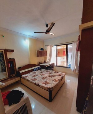 Bedroom in 1 BHK Apartment at Lord Sumatinath CHS, Kalyan West – for Rent