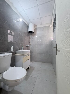 Bathroom in 2 BHK Apartment at Trishla City, Patiala Road – for Rent