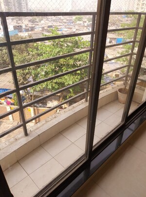 Balcony in 2 BHK Apartment at Sethia Link View, Goregaon West – for Rent