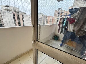 Balcony in 2 BHK Apartment at Mahagun Majestic, Sain Vihar – for Rent