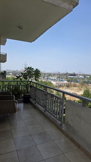 Balcony in 2 BHK Apartment at SS The Leaf, Sector 85 – for Rent