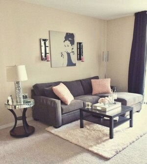 Living Room in 1 BHK Apartment at Avas Vikas  – for Rent