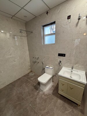 Bathroom in 3 BHK Independent House at RWA Apartments Sector 72, Sector 72 – for Rent