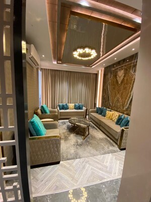 Living Room in 4 BHK Apartment at Sector 27 – for Sale