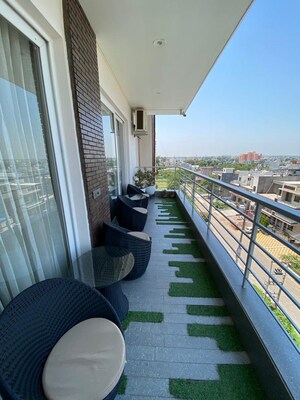 Balcony in 4 BHK Apartment at Sector 27 – for Sale