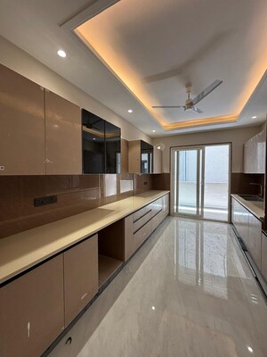 Kitchen in 3 BHK Builder Floor at Huda CGHS, Sector 56 – for Sale