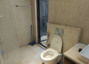 Bathroom in 2 BHK Apartment at Omkar Vive, Kurla – for Rent