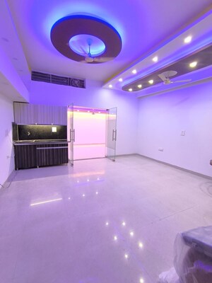 Living Room in 3 BHK Builder Floor at Sushant Lok I – for Rent