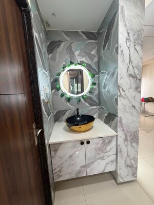 Bathroom in 2.5 BHK Apartment at My Home Tridasa, Tellapur – for Rent