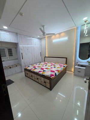 Bedroom in 2.5 BHK Apartment at My Home Tridasa, Tellapur – for Rent