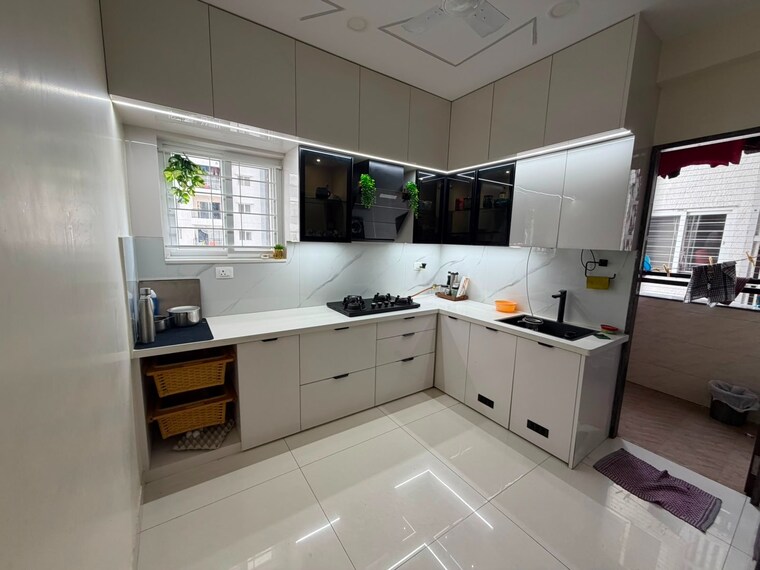 Kitchen, my-home-tridasa 2.5 Bedroom 1545 Sq.Ft. Apartment In Tellapur Hyderabad 10422461