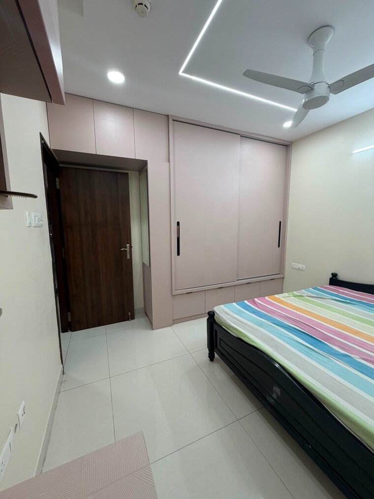 Bedroom, my-home-tridasa 2.5 Bedroom 1545 Sq.Ft. Apartment In Tellapur Hyderabad 10422461