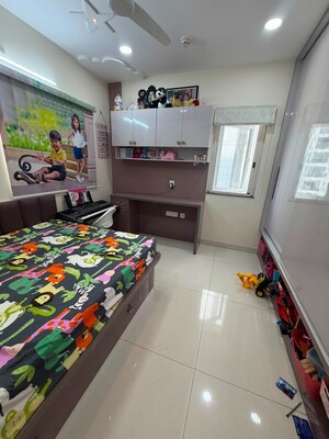 Bedroom in 2.5 BHK Apartment at My Home Tridasa, Tellapur – for Rent