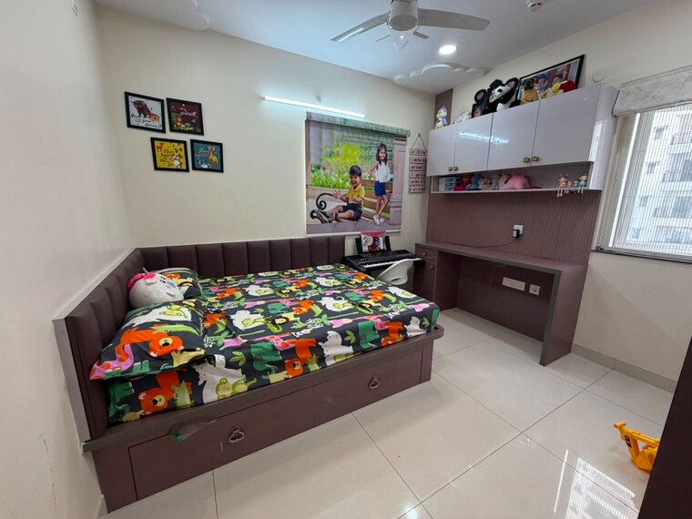 Bedroom, my-home-tridasa 2.5 Bedroom 1545 Sq.Ft. Apartment In Tellapur Hyderabad 10422461