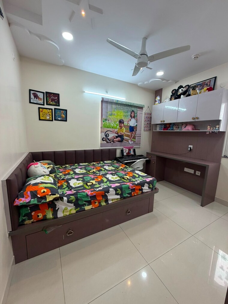 Bedroom, my-home-tridasa 2.5 Bedroom 1545 Sq.Ft. Apartment In Tellapur Hyderabad 10422461