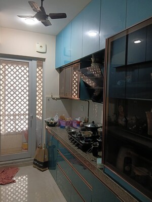 Kitchen in 2 BHK Apartment at Piramal Vaikunth, Balkum Pada – for Rent