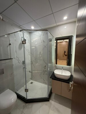 Bathroom in 3 BHK Apartment at Raj One Good Earth, Sector 71 – for Rent