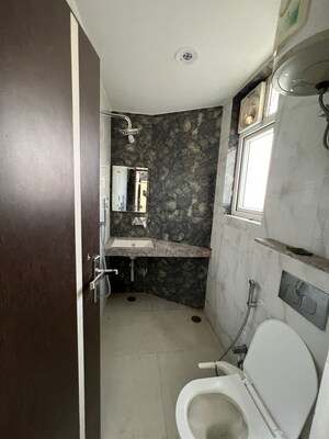 Bathroom in 3 BHK Apartment at Vardhman Western Heights, Shyam Nagar – for Rent