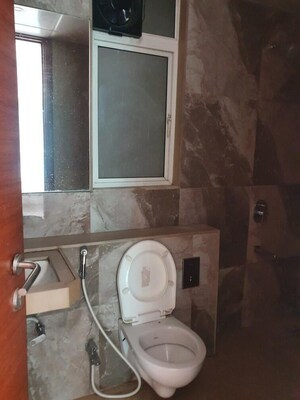 Bathroom in 2 BHK Apartment at Kundan Espacio, Balewadi – for Rent