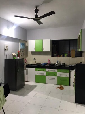 Kitchen in 3 BHK Apartment at Mahatma Society – for Rent