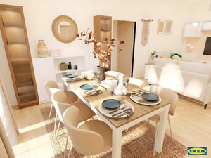 Team Area in 2.5 BHK Apartment at Prestige Kew Gardens, Bellandur – for Rent