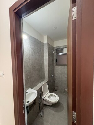 Bathroom in 2 BHK Apartment at Parinee Essence, Kandivali West – for Rent