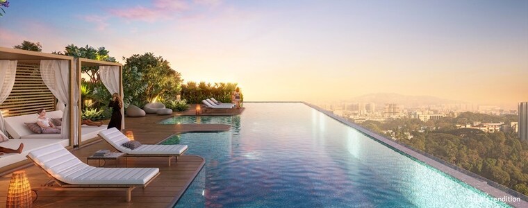 Swimming Pool, lodha-acenza 4 Bedroom 2195 Sq.Ft. Apartment In Andheri East Mumbai 10423632