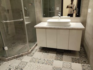 Bathroom in 3 BHK Builder Floor at Greater Kailash ii – for Rent