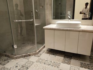 Bathroom in 3 BHK Builder Floor at Greater Kailash ii – for Rent