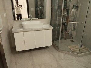Bathroom in 3 BHK Builder Floor at Greater Kailash ii – for Rent