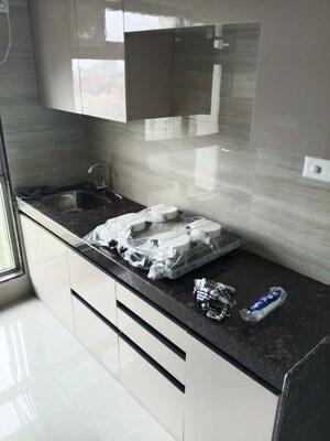 Kitchen in 1 BHK Apartment at Ajmera Boulevard, Malad West – for Rent