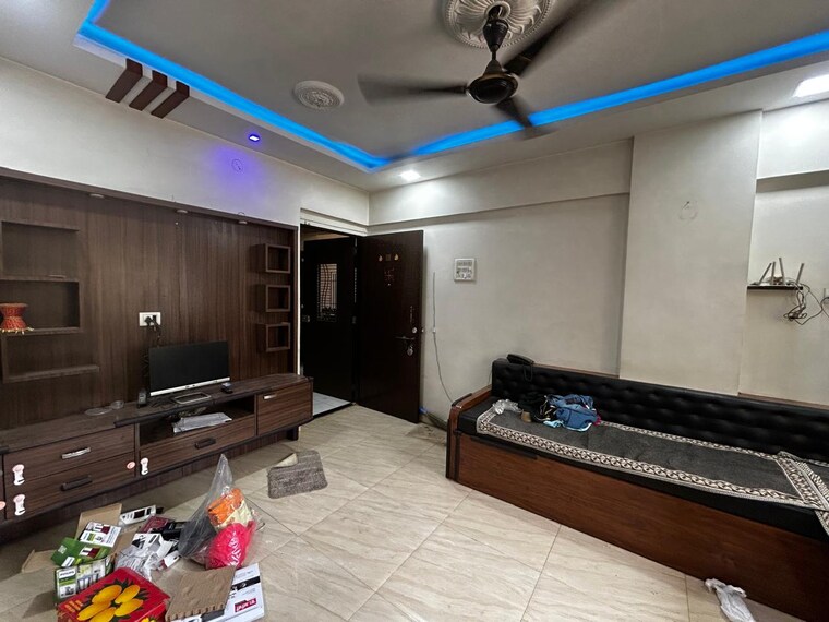 Living Room, swastik-regalia 2 Bedroom 600 Sq.Ft. Apartment In Waghbil Thane 10426827